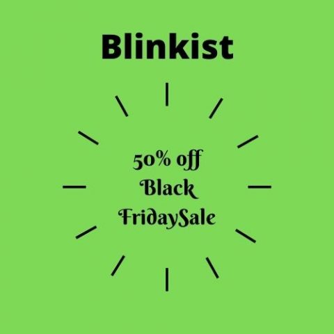 Blinkist black friday