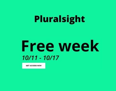Pluralsight free trial
