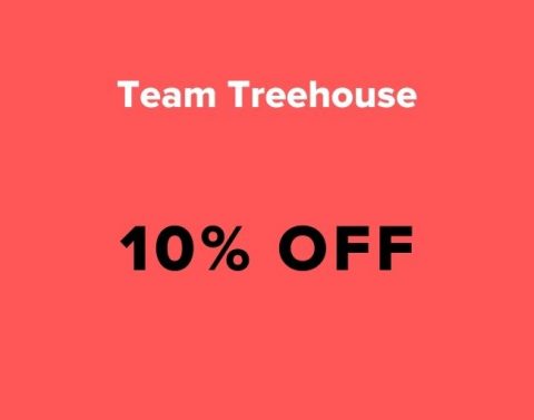 team treehouse coupon